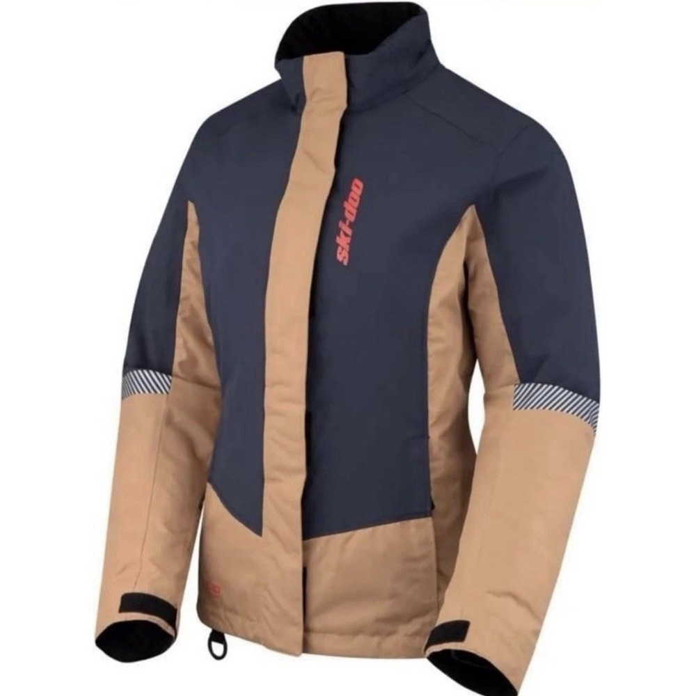 Ski-Doo Snowmobile 440944 Women's Vasa Jacket Dark Navy XL NWT